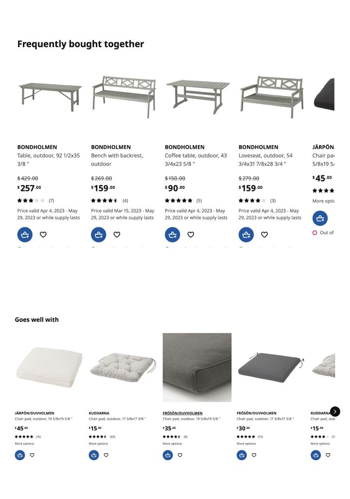 IKEA delivers AI powered personalized product recommendations to all their customers