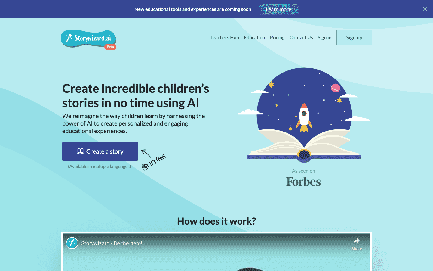 The Power of the First AI Story Generator for Kids in Portuguese