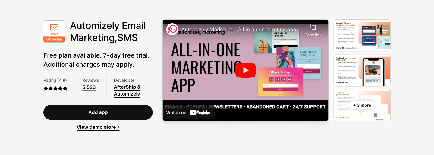 All-in-one marketing platform that empowers brands to drive leads, customer engagement, and sales.