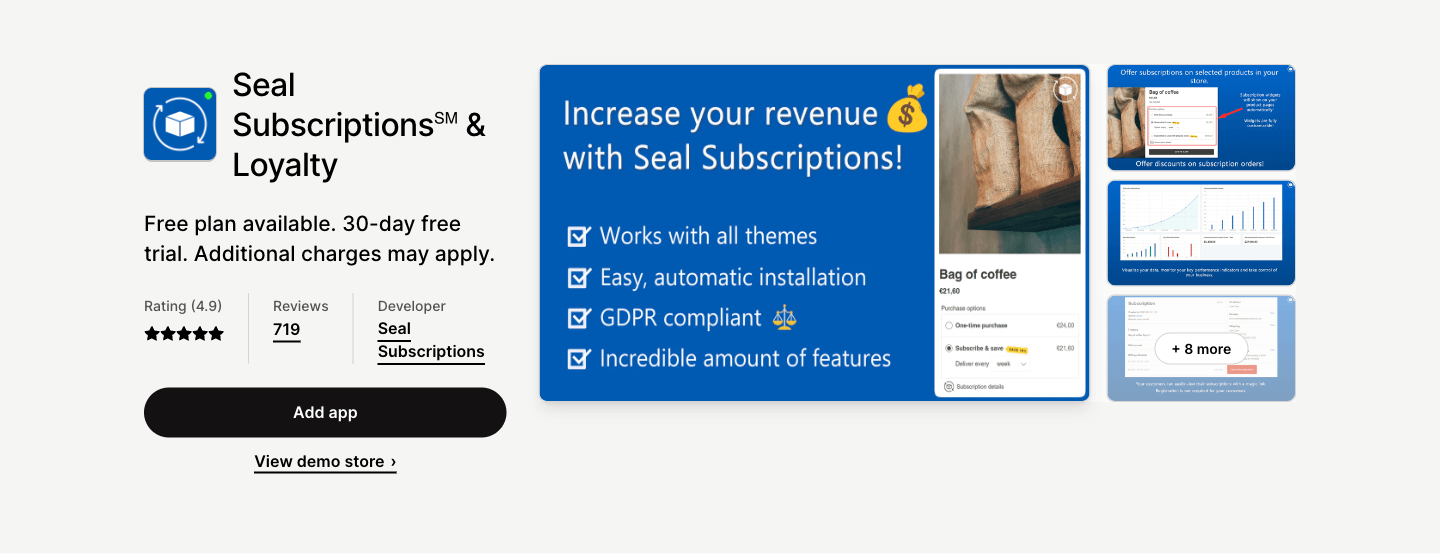 Start discovering the world of subscriptions and start growing your business with recurring revenue!