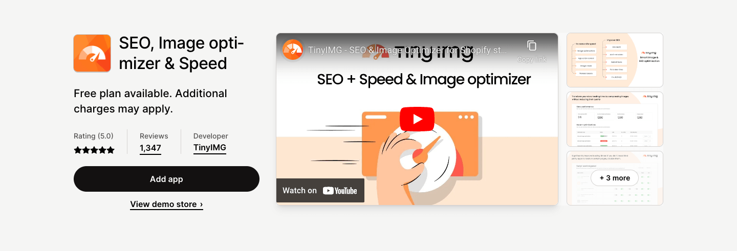 Sitemap SEO image optimizer &amp; page speed booster with redirects &amp; lazy load to improve site speed.